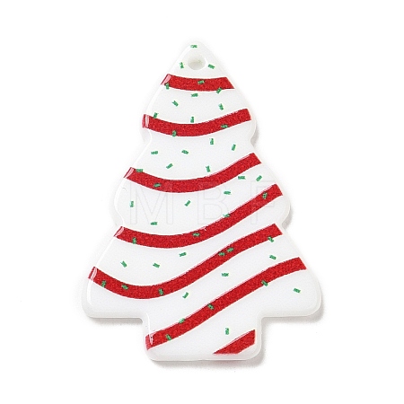 Christmas Themed  Acrylic Pendants MACR-P039-05A-1
