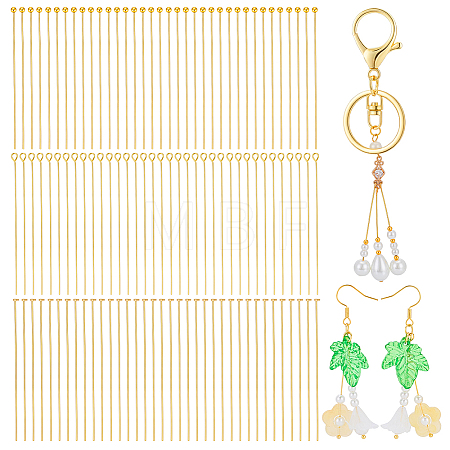 150Pcs 3 Styles Brass ins KK-PH0015-34-1