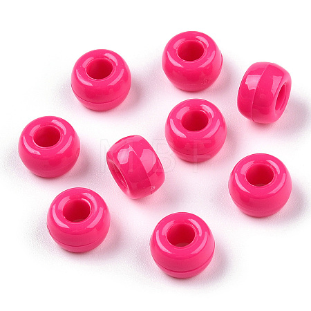 Opaque Plastic Beads KY-T025-01-F11-1