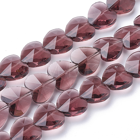 Transparent Glass Beads GLAA-Q066-14mm-A04-1