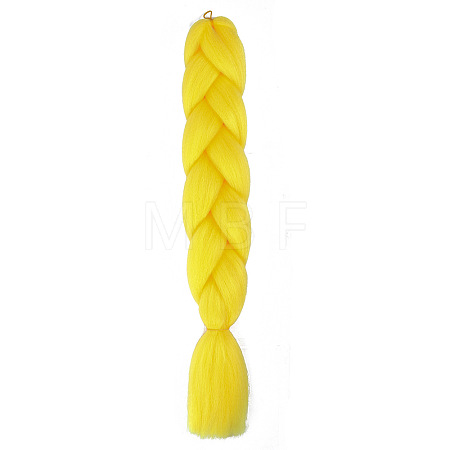 Long Single Color Jumbo Braid Hair Extensions for African Style - High Temperature Synthetic Fiber ST4825434-1