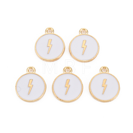 Alloy Enamel Pendants ENAM-S121-184G-1