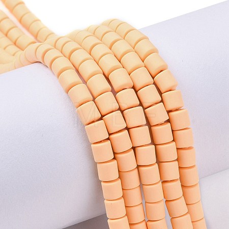 Handmade Polymer Clay Bead Strands X-CLAY-ZX006-01-136-1