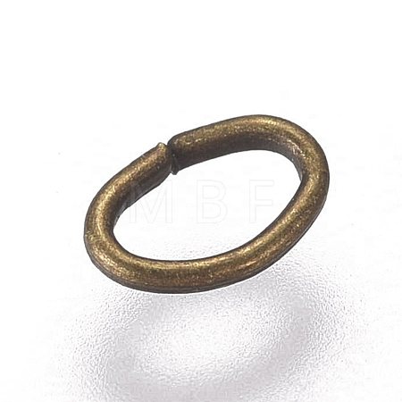 Iron Open Jump Rings IFIN-WH0051-74A-AB-1