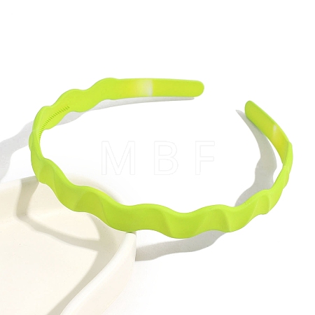 Plastic Wavy Hair Bands for Girls Women PW-WG53FC4-11-1