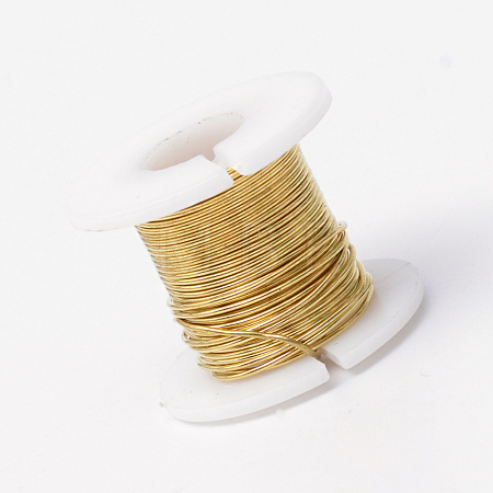 Round Copper Jewelry Wire CWIR-R004-0.3mm-10-1