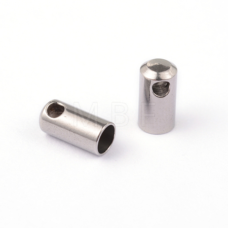 Tarnish Resistant 304 Stainless Steel Cord Ends STAS-H311-3.3mm-1