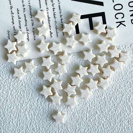 Synthetic Howlite Beads G-V001-001C-1