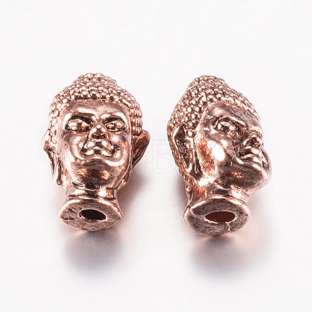Tibetan Style Alloy Beads PALLOY-F200-07ARG-1