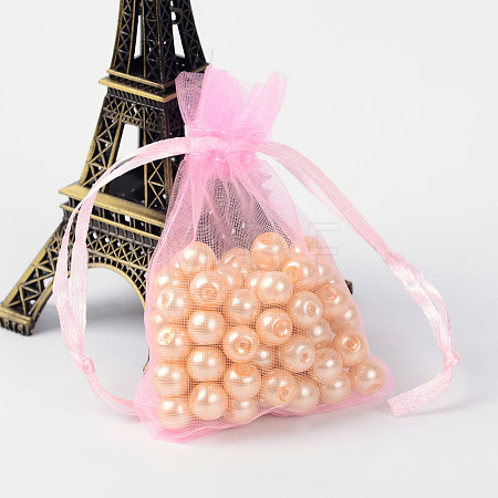 Organza Gift Bags with Drawstring OP-R016-7x9cm-02-1