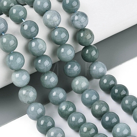 Natural Jadeite Beads Strands G-N353-07C-01-1