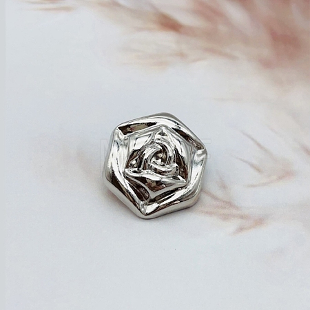 Alloy Shank Buttons LS-PW-WG1404D-03-1