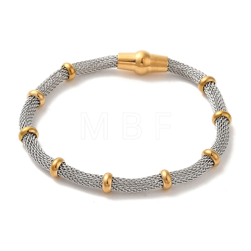 304 Stainless Steel Bracelets BJEW-C078-04GP-1