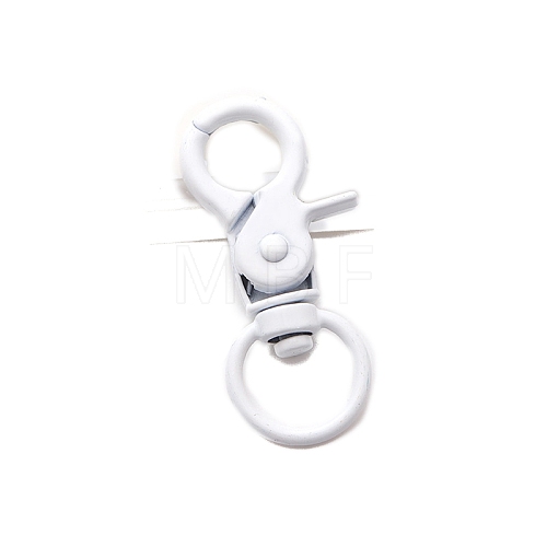 Spray Painted Iron Swivel Lobster Claw Clasps PW-WGA4F6C-05-1