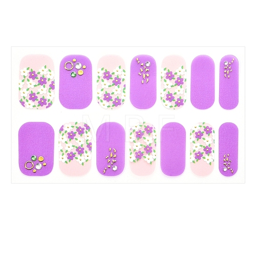 Full Cover Nombre Nail Stickers MRMJ-S060-ZX3367-1