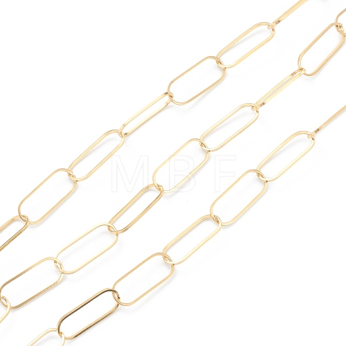 Vacuum Plating 304 Stainless Steel Cable Chain STAS-B020-02G-1