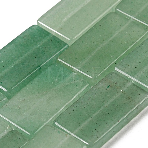 Natural Green Aventurine Beads Strands G-M420-G02-01-1