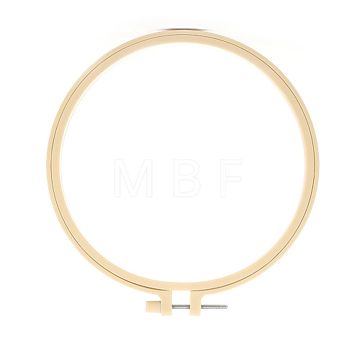 Plastic Imitation Bamboo Cross Stitch Embroidery Hoops PW23031393465-1