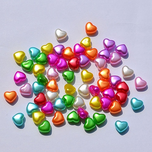 ABS Plastic Imitation Pearl Beads KY-CJC0009-04-1