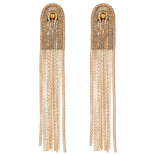 2Pcs Fashionable Alloy Tassel Epaulettes FIND-FH0005-41KCG-1