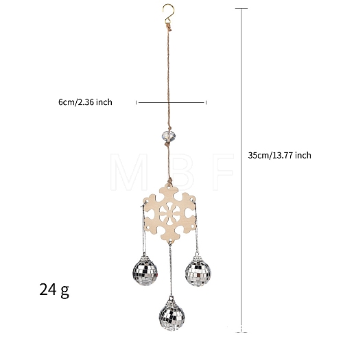 Glass Pendant Decorations PW-WG91DF4-06-1