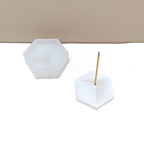 Hexagon Incense Holder Silicone Mold PW-WG7DAA9-01-1