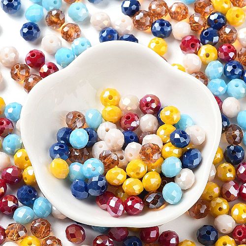 Glass Beads EGLA-A034-LM8mm-30-1