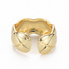 Brass Cuff Rings RJEW-Q164-026-NF-2