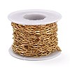 3.28 Feet Vacuum Plating 304 Stainless Steel Cable Chains X-CHS-D033-05G-01-3