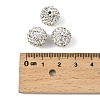 Polymer Clay Rhinestone Beads RB-C1438-12mm-A01-2