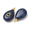 Dyed Natural Lapis Lazuli Pendants GG-CBAA798-01G-03-3