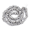 Electroplate Non-magnetic Synthetic Hematite Beads Strands G-T061-103N-2