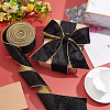 10 Yards Polyester & Cotton Ribbons OCOR-WH0080-74-5