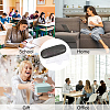 1Pc Oval Polyester Eyeglass Cases AJEW-CN0007-34-5