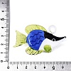 Handmade Lampwork Big Pendants LAMP-N034-22-4
