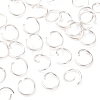 Brass Open Jump Rings KK-G604-08S-19-1
