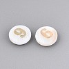 Natural Freshwater Shell Beads SHEL-N003-20-09-4