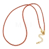 2MM Nylon Braided Cord Necklace Making MAK-A019-02G-21-1