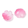 Transparent Spray Paint Glass Beads X1-GLAA-H035-04H-2
