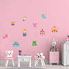 US 1 Set Fairy Tale Theme PET Hollow Out Drawing Painting Stencils DIY-MA0001-77-7
