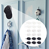 18Pcs 3 Colors Plastic Hat Rack for Wall AJEW-BC0006-45-7