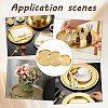 6Pcs 3 Styles Round 201 Stainless Steel Jewelry Storage Trays for Rings AJEW-NB0009-43-5