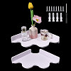 MDF Wall-mounted Storage Racks LS-AJEW-WH0752-422A-8