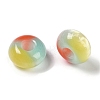 Triple Color Resin European Beads RESI-F055-06B-2