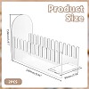 Acrylic Slotted Display Stands ODIS-WH0177-012-2