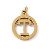 304 Stainless Steel Charms
with Jump Ring STAS-R001-02G-T-1