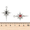 Alloy Glass Pendants ALRI-L052-02P-3