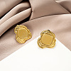 304 Stainless Steel Stud Earrings WG6E19D-09-1