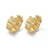 Rack Plating Brass Hoop Earrings for Women EJEW-Q770-20G-4