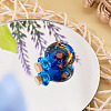 Handmade Lampwork Perfume Bottle Pendants LAMP-TADJ0001-05D-4
